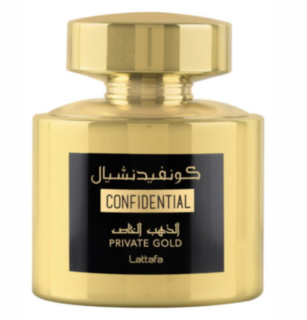 decant Confidential private gold - Lattafa